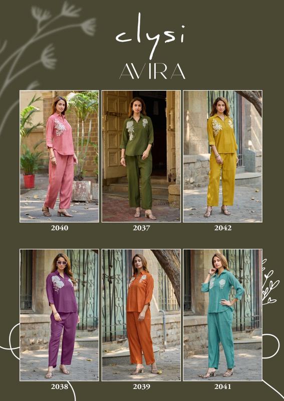 Clysi avira coord set wholesale fashion online